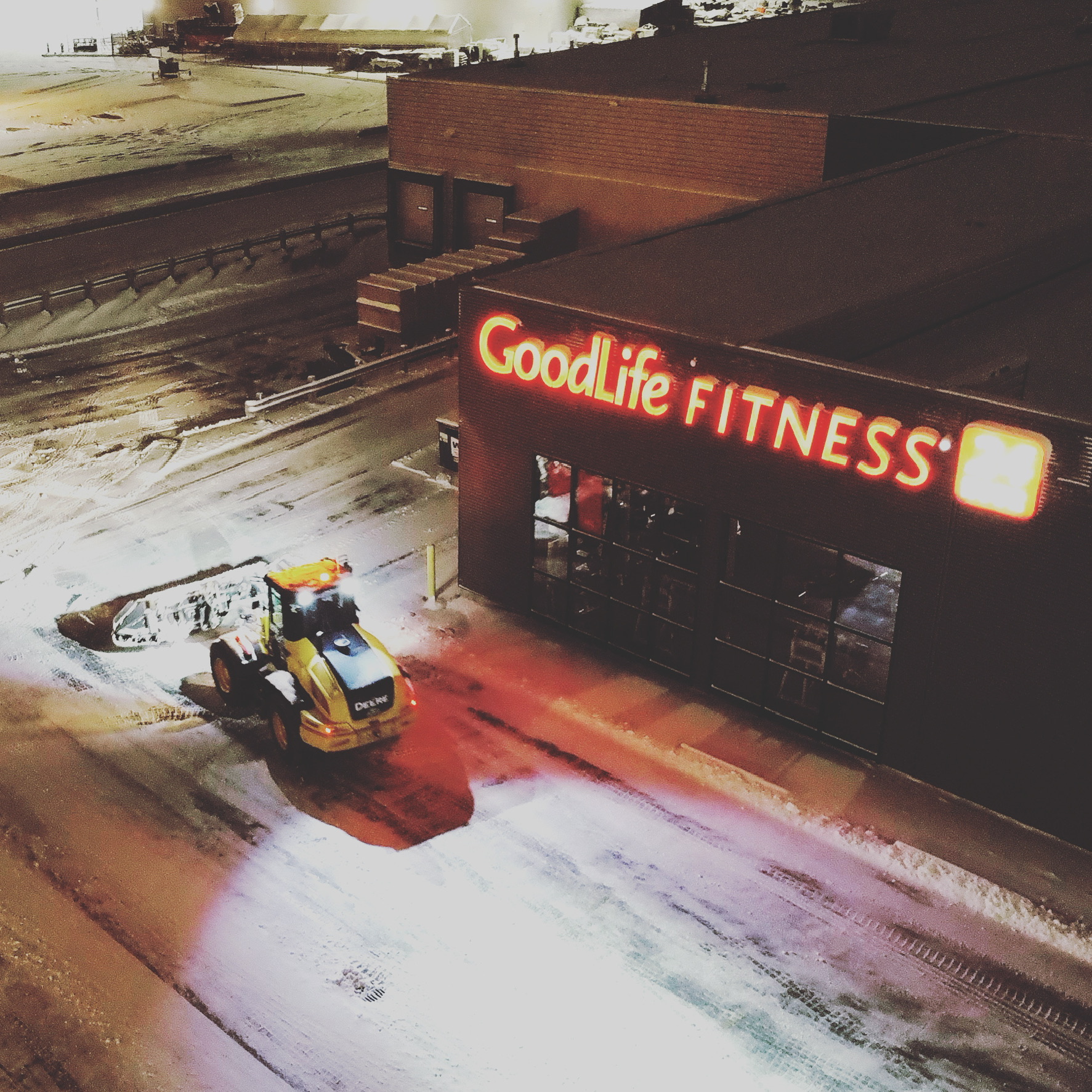 GoodLife Fitness & Sport Chek — Retail property care project in Medicine Hat, AB